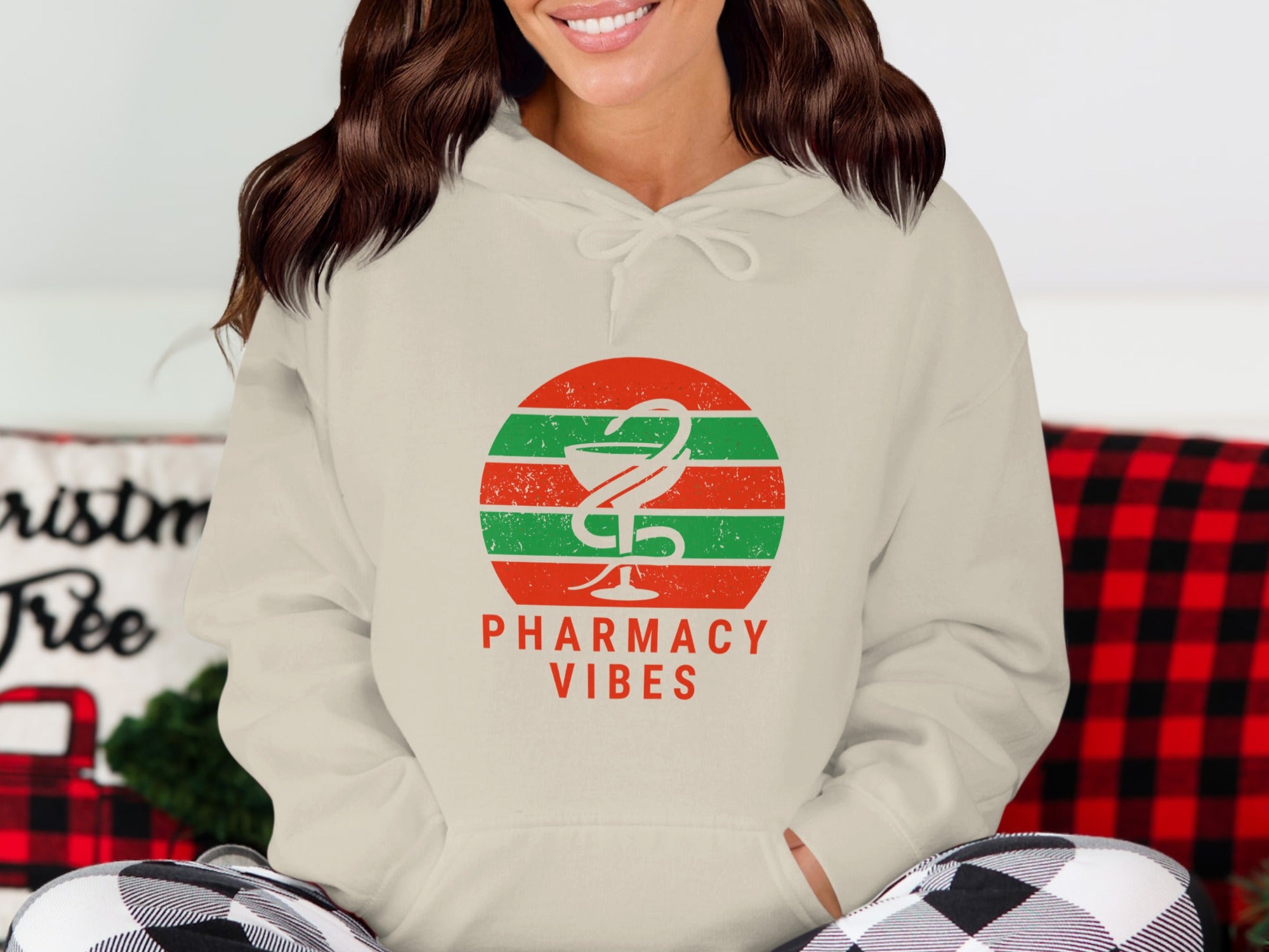 Cozy Pharmacy Vibes Hoodie Perfect for Relaxing Days product