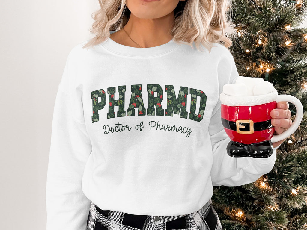 PharmD Doctor of Pharmacy Christmas design shirt
