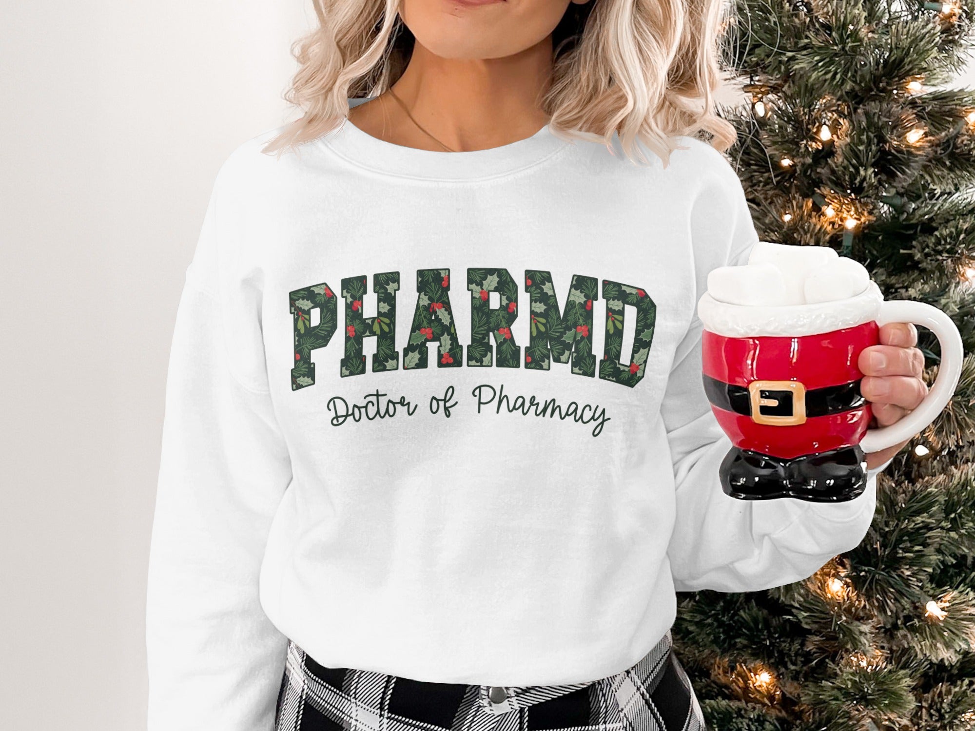 PharmD Doctor of Pharmacy Christmas design shirt