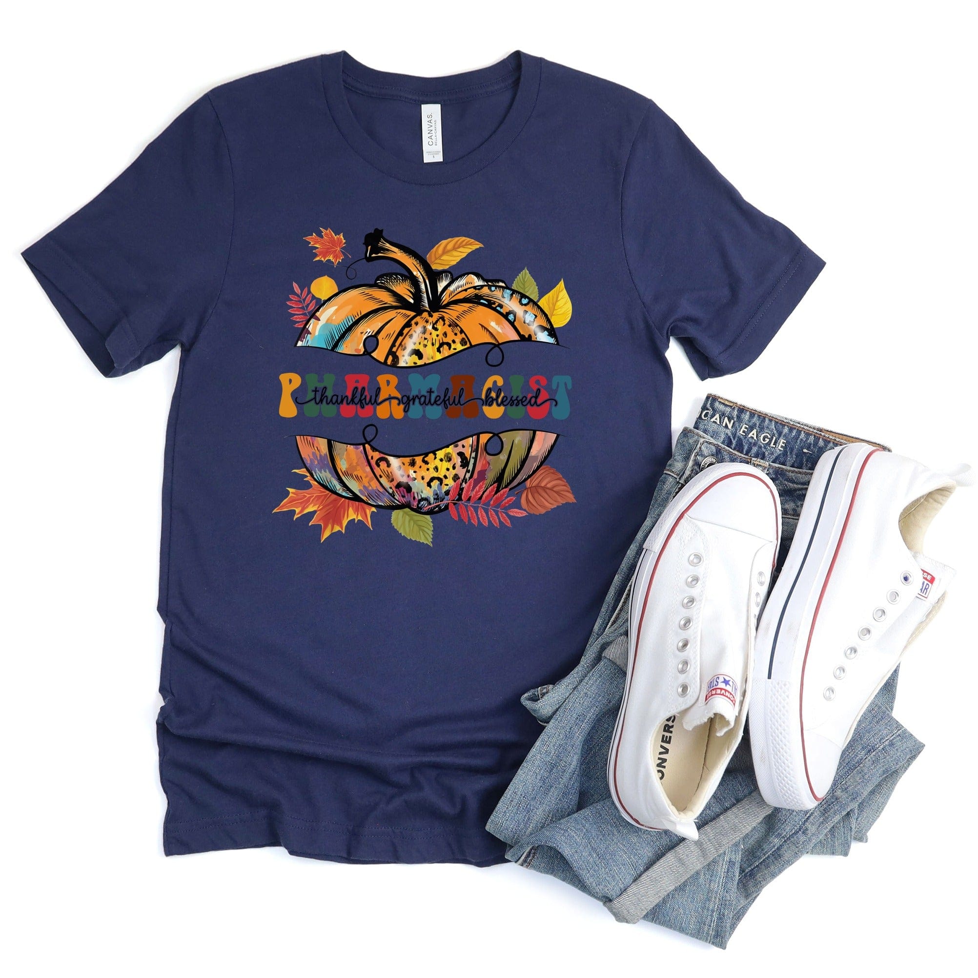 Beautifully Crafted Pumpkin Design Shirt Product