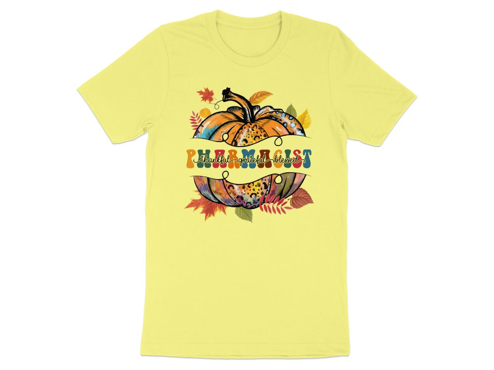 Thankful Grateful Blessed Pharmacist Tee