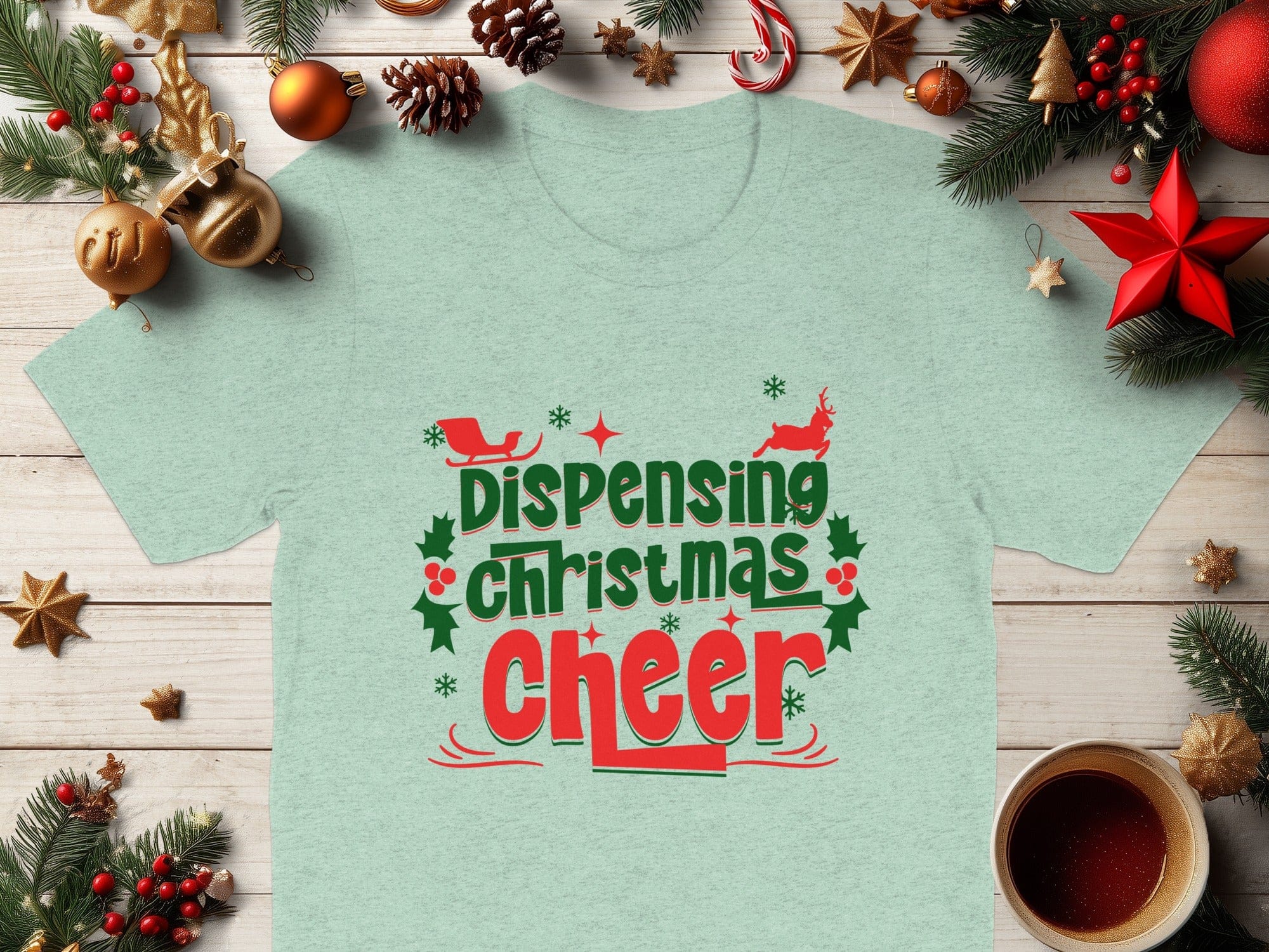 Dispensing Christmas Cheer Festive Tee product