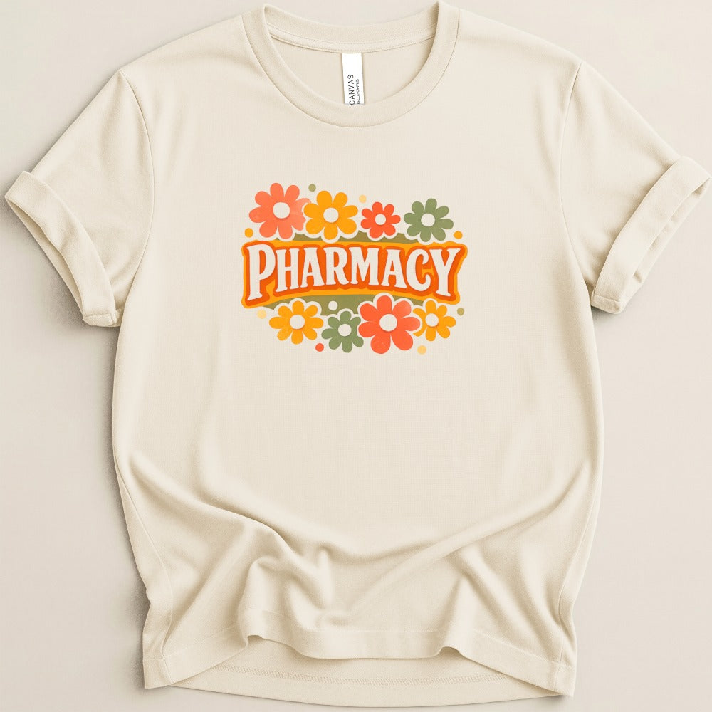 Pharmacy Retro Floral Tee