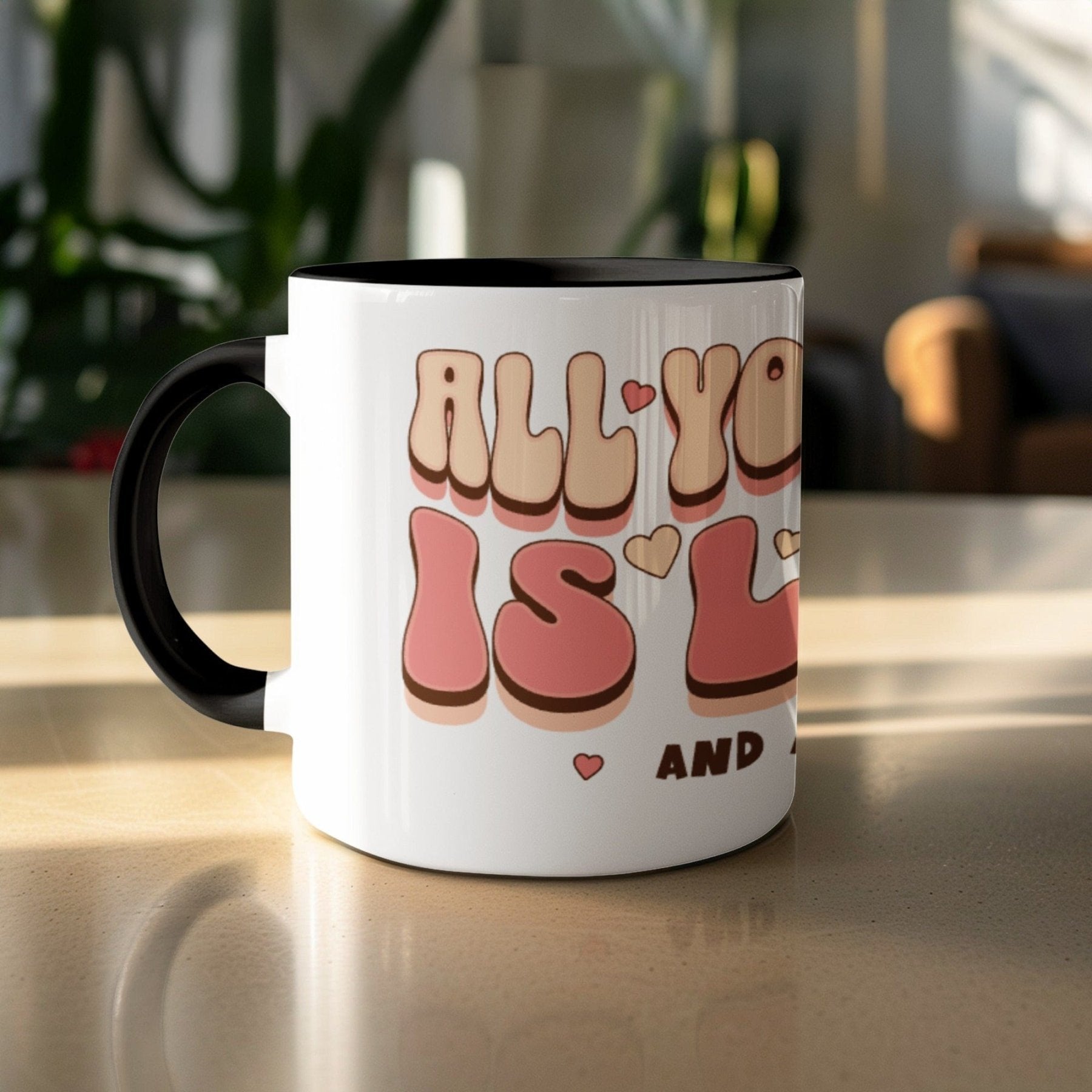 All You Need Is Love (and a Xanax) Mug - Pharmacy Apparel for Pharmacists, Techs & Students