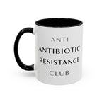 Anti Antibiotic Resistance Club Mug - Adverse Reactions