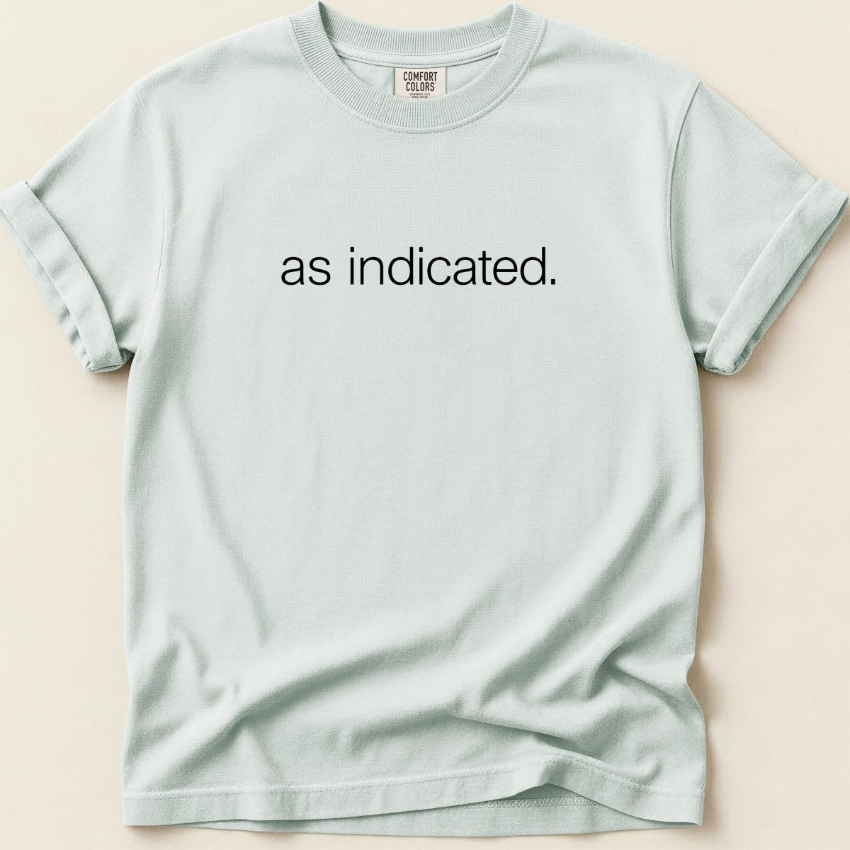 as indicated Tee - Adverse Reactions