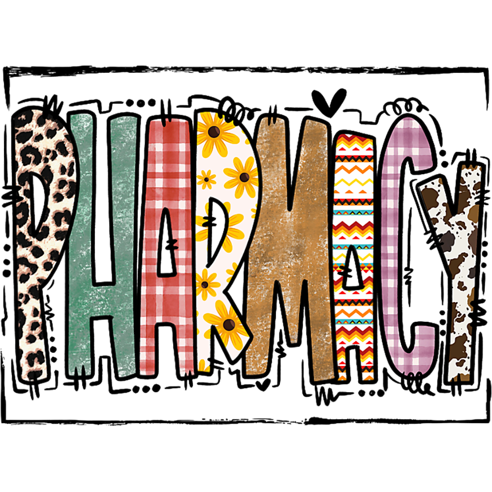 Pharmacy Patchwork Mug