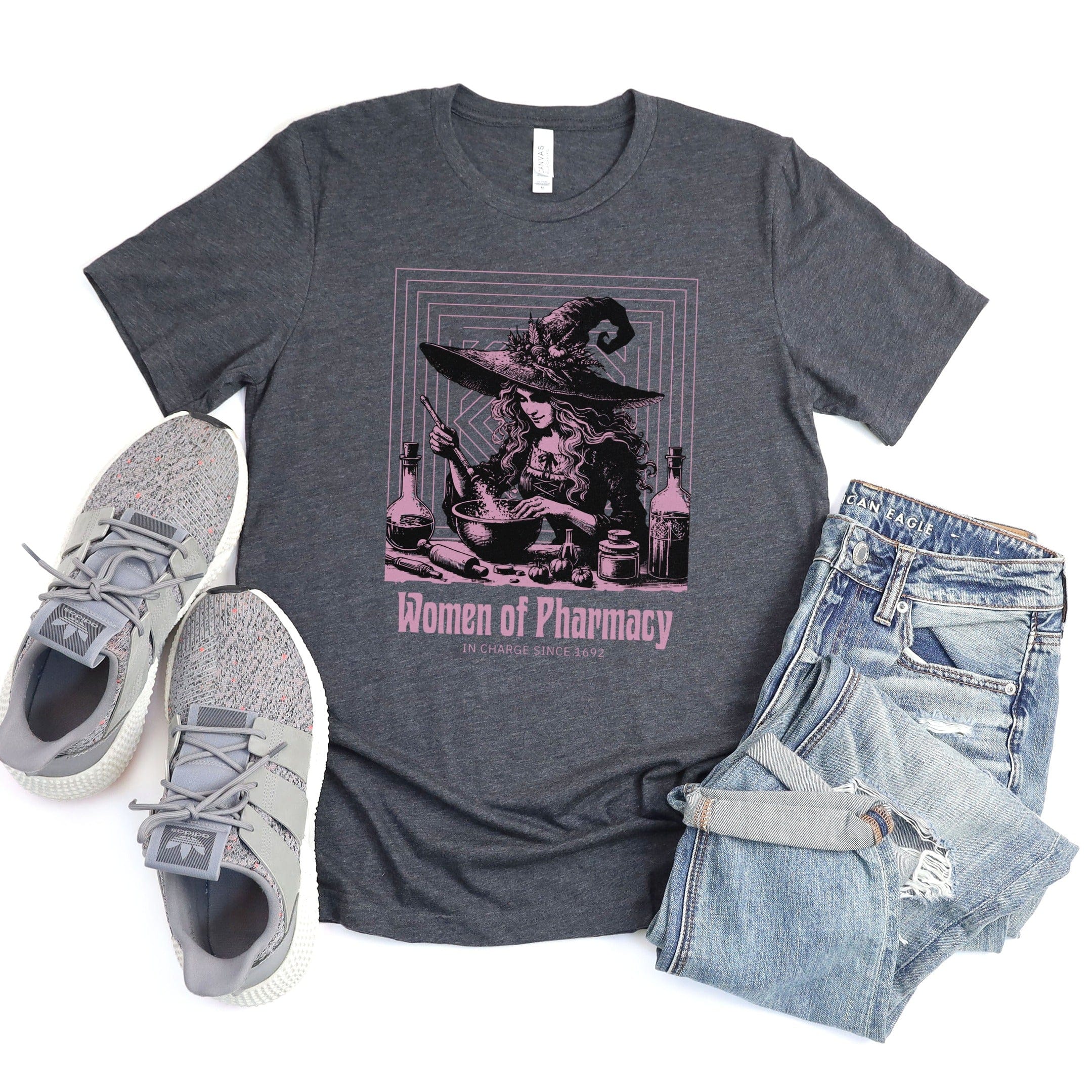 Women of Pharmacy Witch Graphic Tee Shirt product