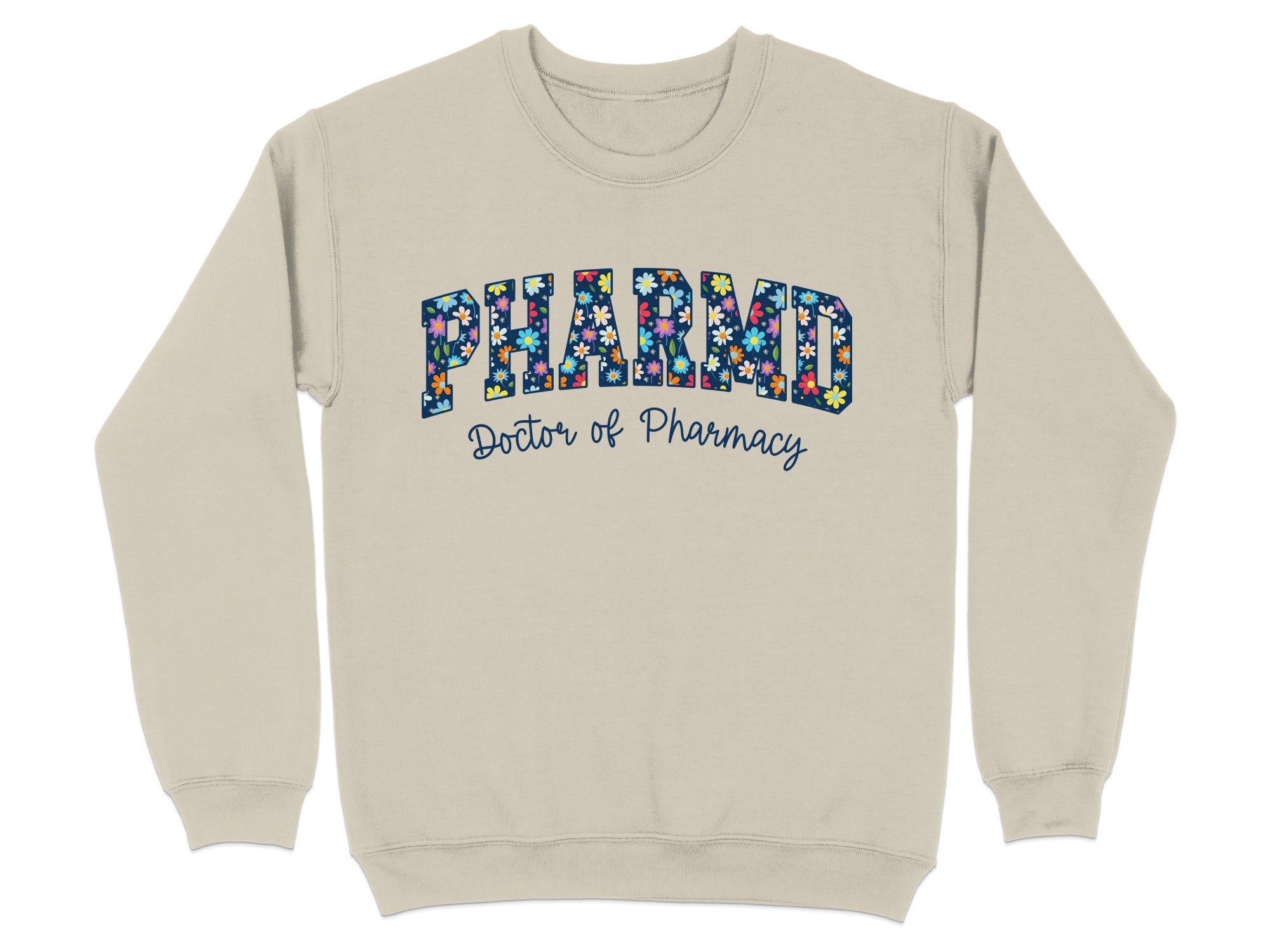 PHARMD Doctor of Pharmacy Floral Text product type
