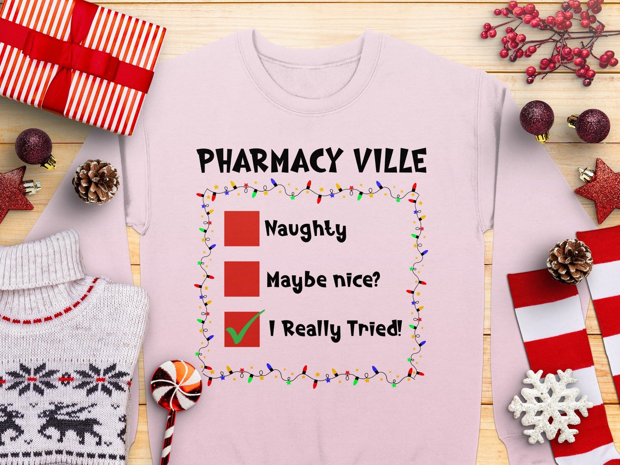 Pharmacy Ville Naughty Maybe Nice I Really Tried product
