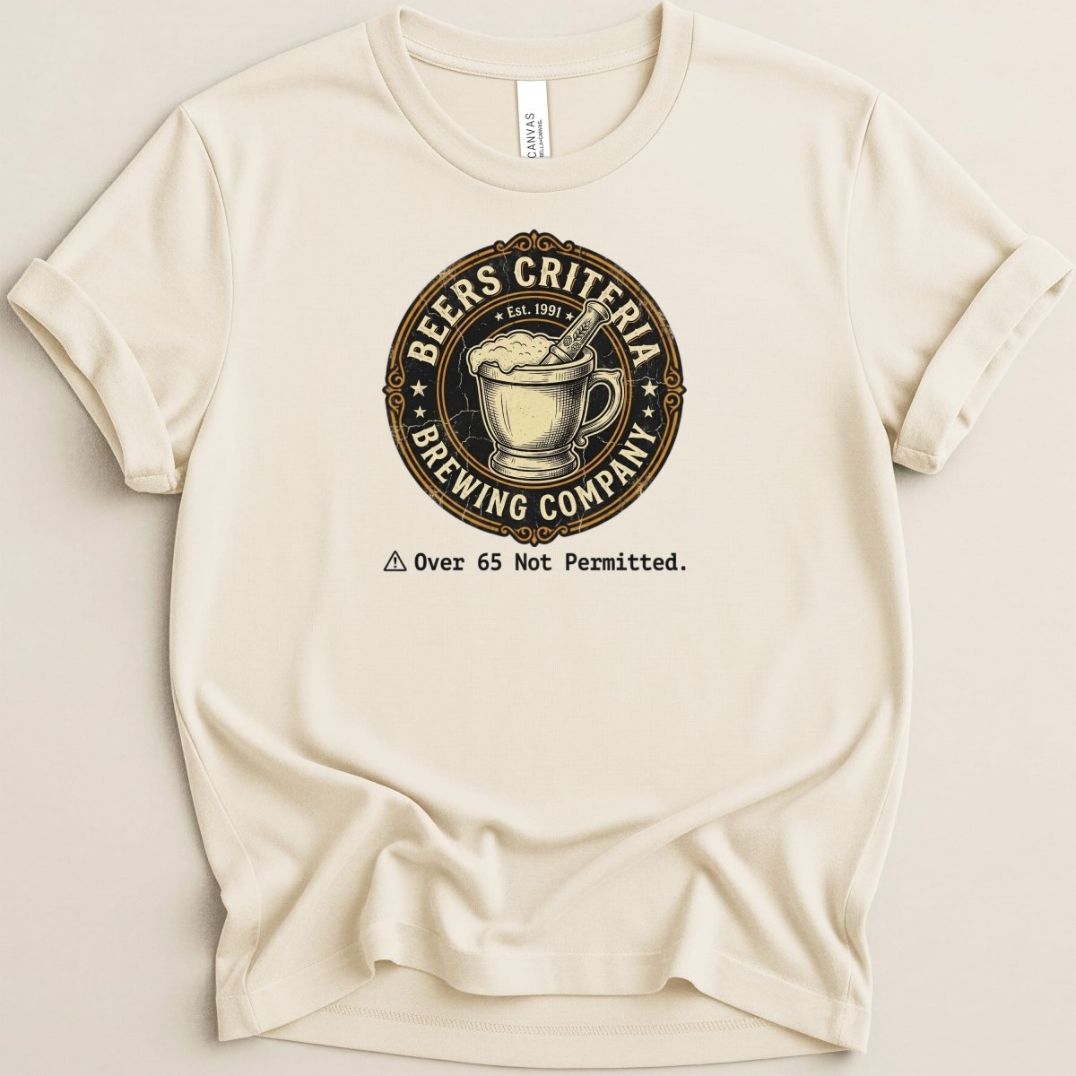 Beers Criteria Brewing Company Tee - Adverse Reactions