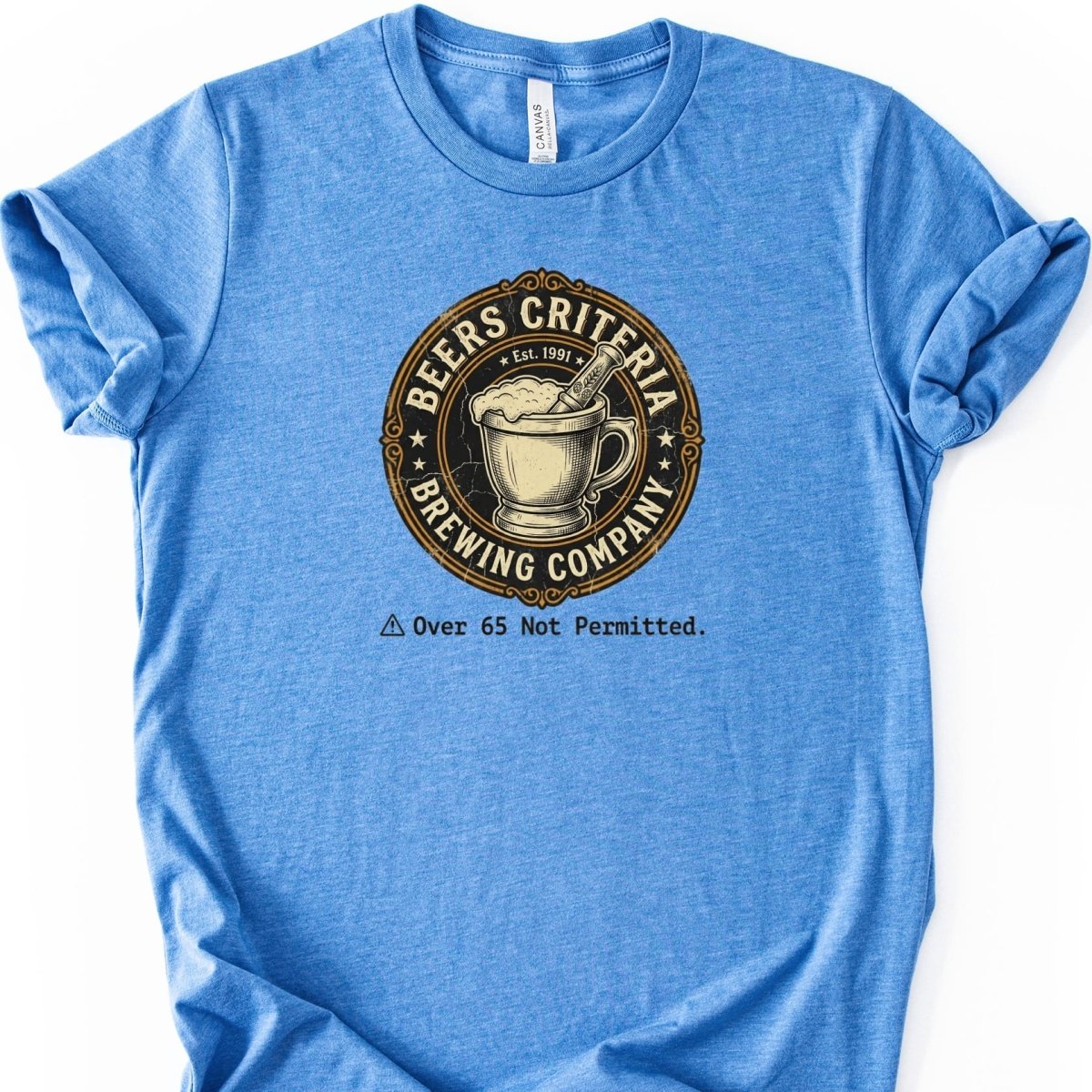 Beers Criteria Brewing Company Tee - Adverse Reactions