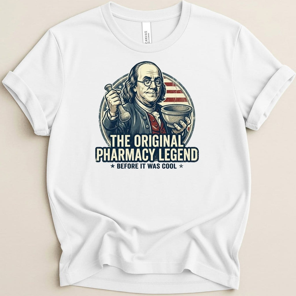 Ben Franklin Pharmacist Tee - Adverse Reactions