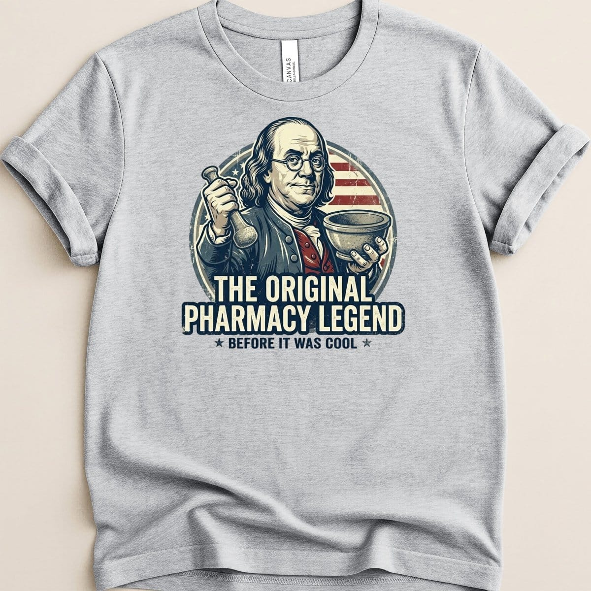 Ben Franklin Pharmacist Tee - Adverse Reactions