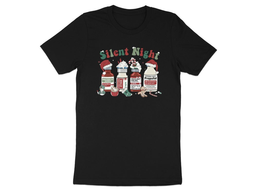 Silent Night Pharmacy Christmas Tee