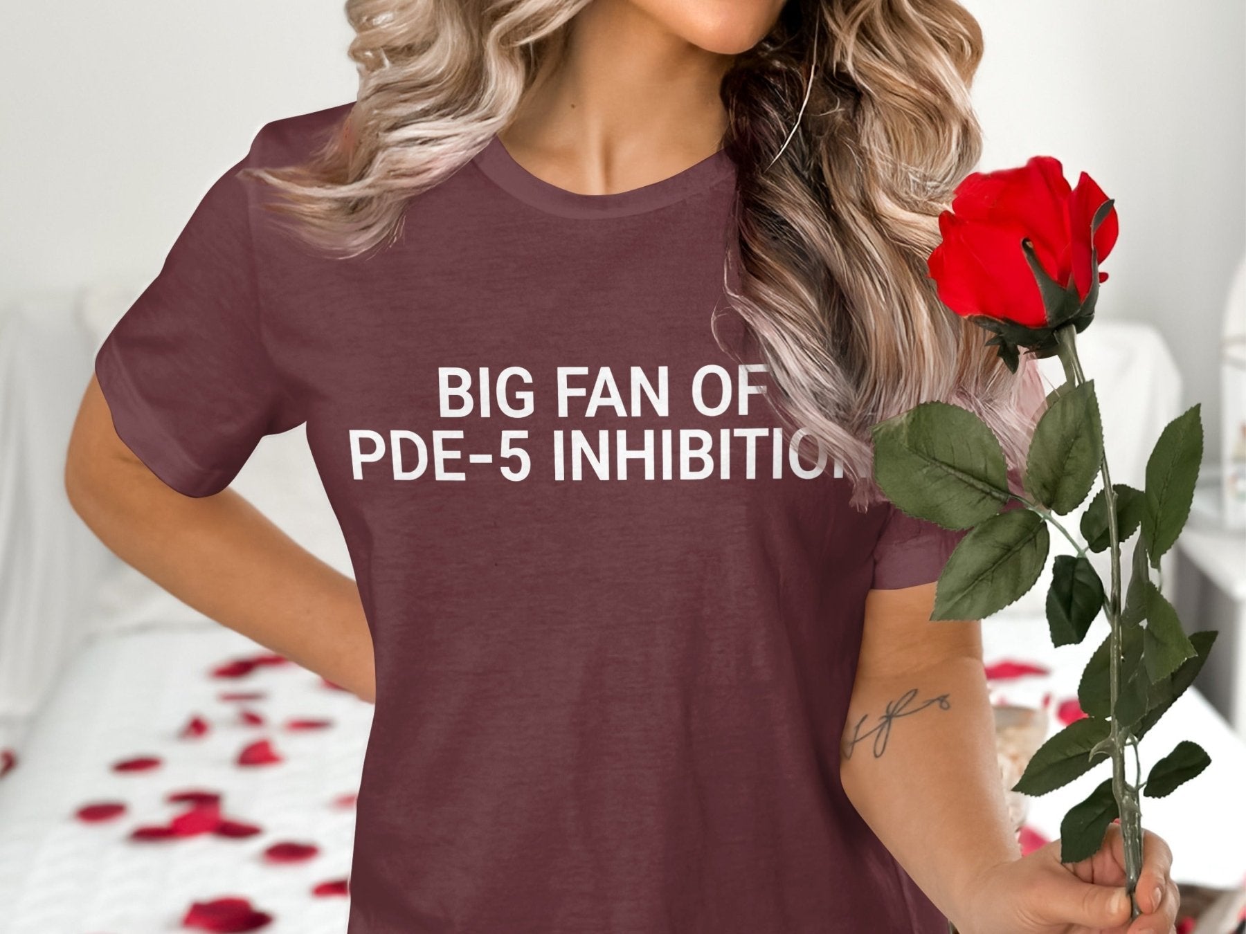 Big Fan of PDE - 5 Inhibition Tee - Pharmacy Apparel for Pharmacists, Techs & Students
