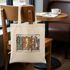 Boho Patchwork Pharmacy Tote Bag - Adverse Reactions - Pharmacy Apparel for Pharmacists, Techs & Students