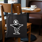 Bowl of Hygieia Pharmacy Symbol Tote Bag - Adverse Reactions - Pharmacy Apparel for Pharmacists, Techs & Students