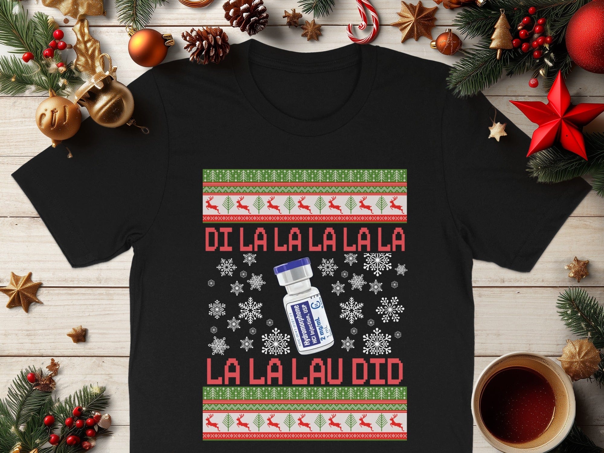 Di La La La La La La La Lau Did Holiday Sweater product