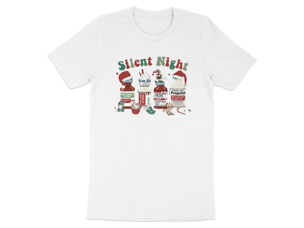 Silent Night Pharmacy Christmas Tee