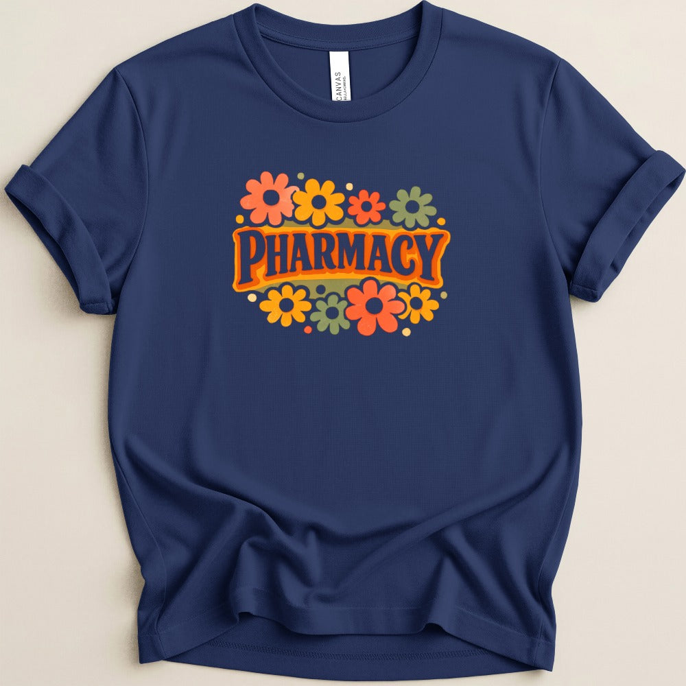 Pharmacy Retro Floral Tee