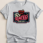 Rx Rated Open Late Tee