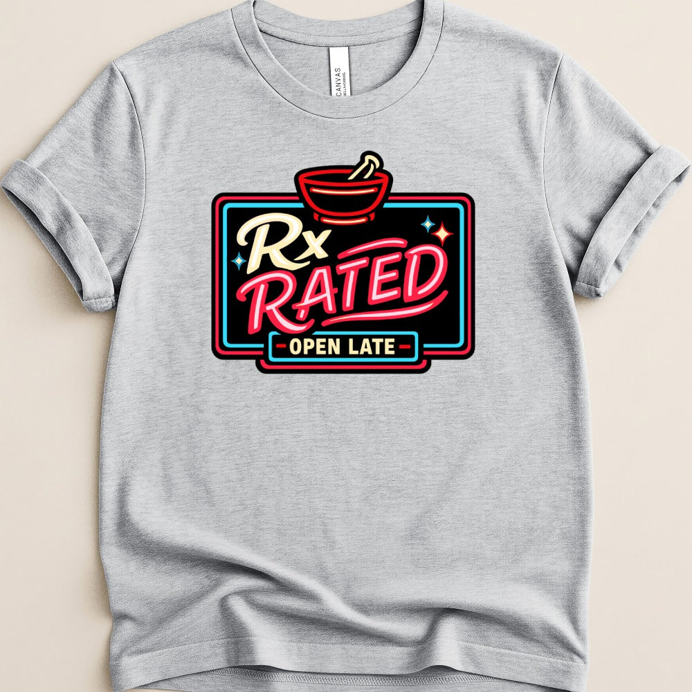 Rx Rated Open Late Tee