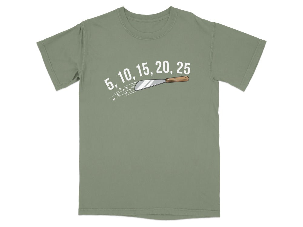 5, 10, 15, 20, 25 Pharmacy Counting Tee