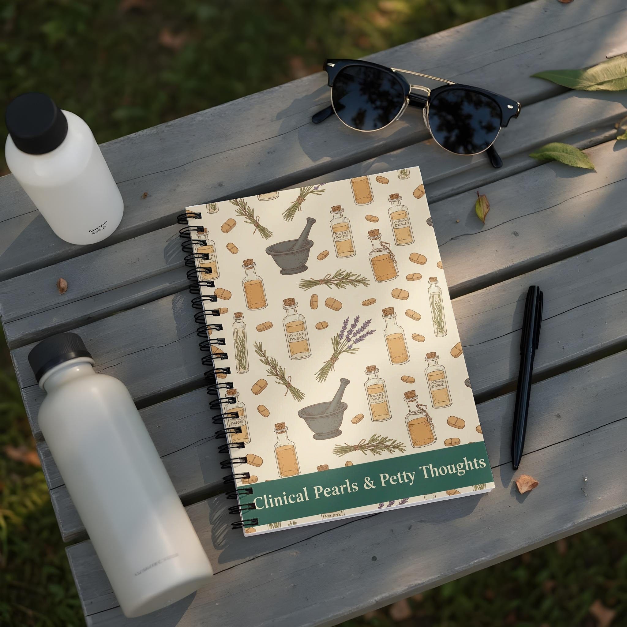 Clinical Pearls & Petty Thoughts Spiral Journal
