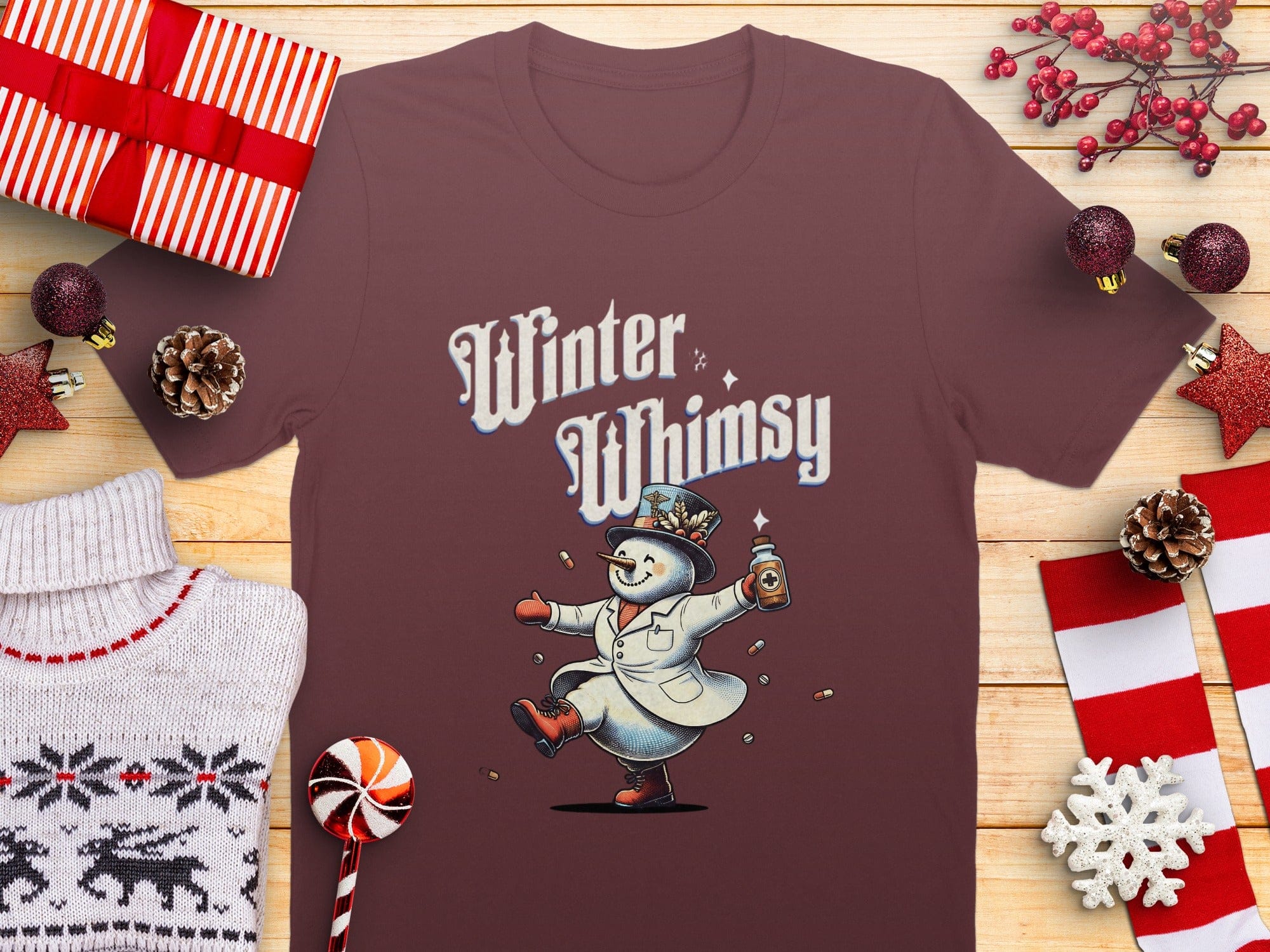 Winter Whimsy Holiday Themed Clothing Item