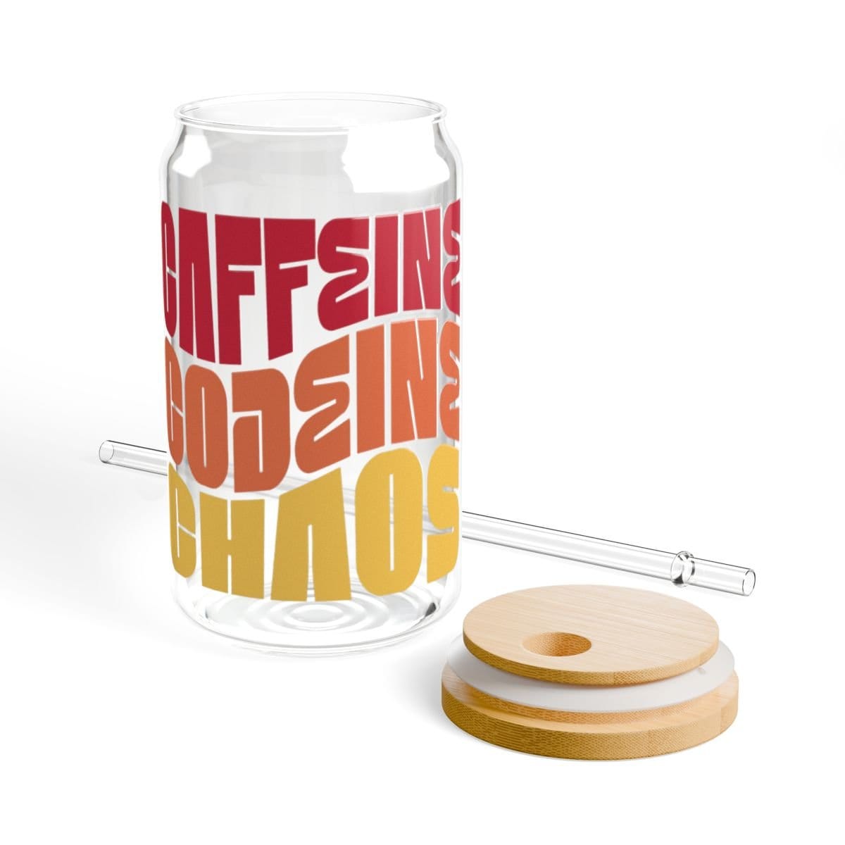 Caffeine Codeine Chaos Glass Tumbler - Adverse Reactions