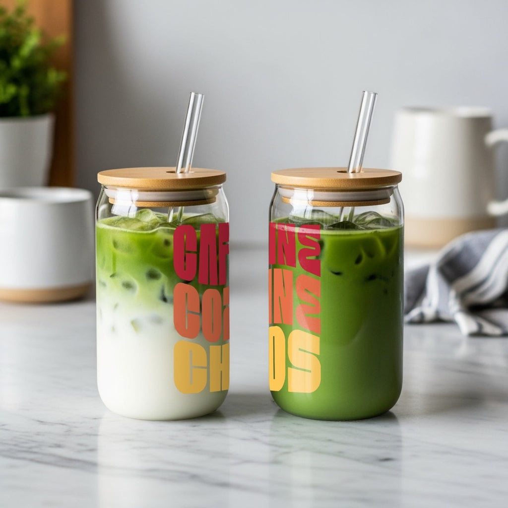 Caffeine Codeine Chaos Glass Tumbler - Adverse Reactions
