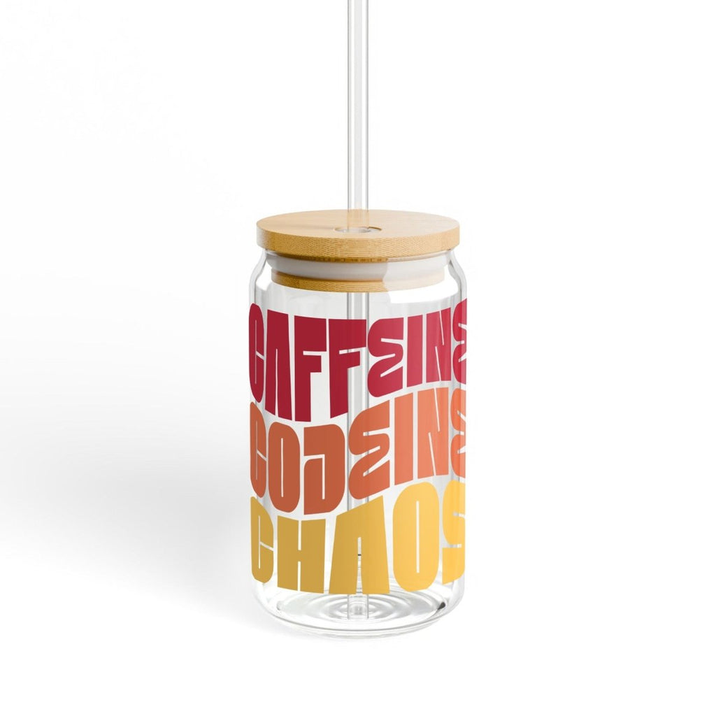 Caffeine Codeine Chaos Glass Tumbler - Adverse Reactions