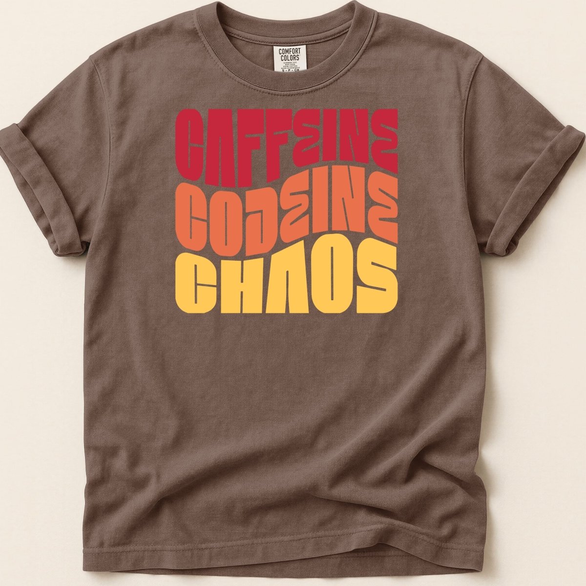 Caffeine Codeine Chaos Tee - Adverse Reactions