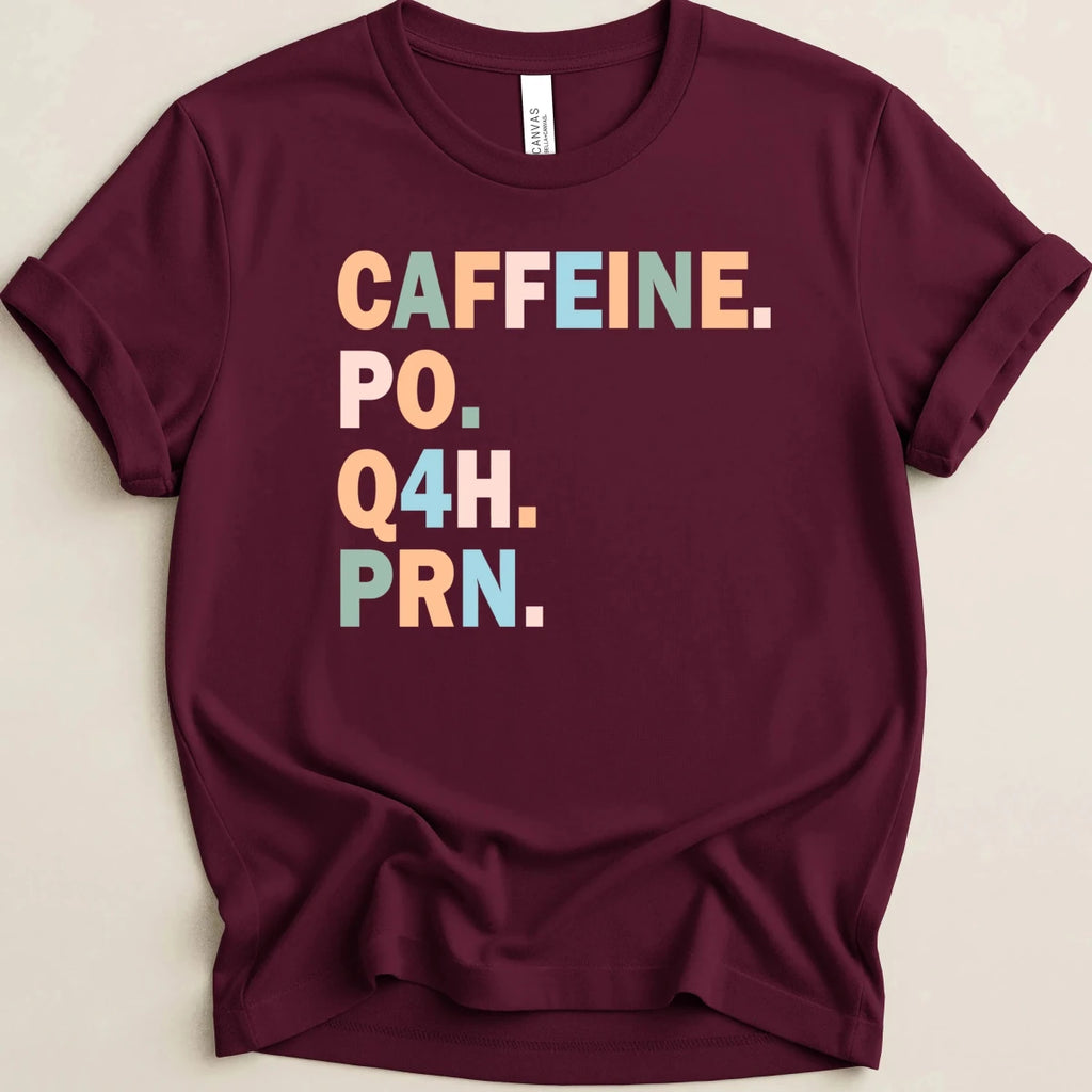 Caffeine PO Q4H PRN v1 Tee - Adverse Reactions