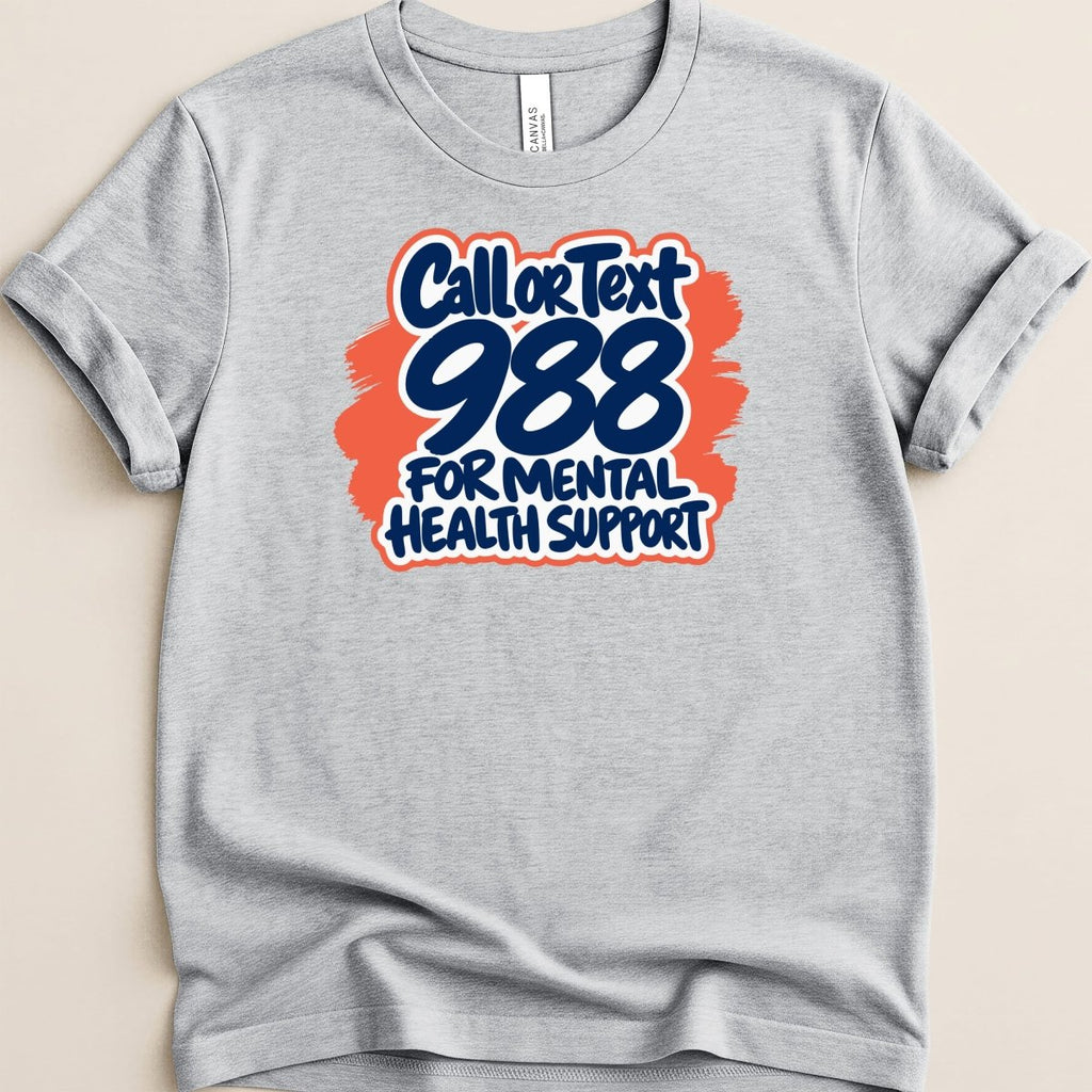 Call 988 Tee - Adverse Reactions
