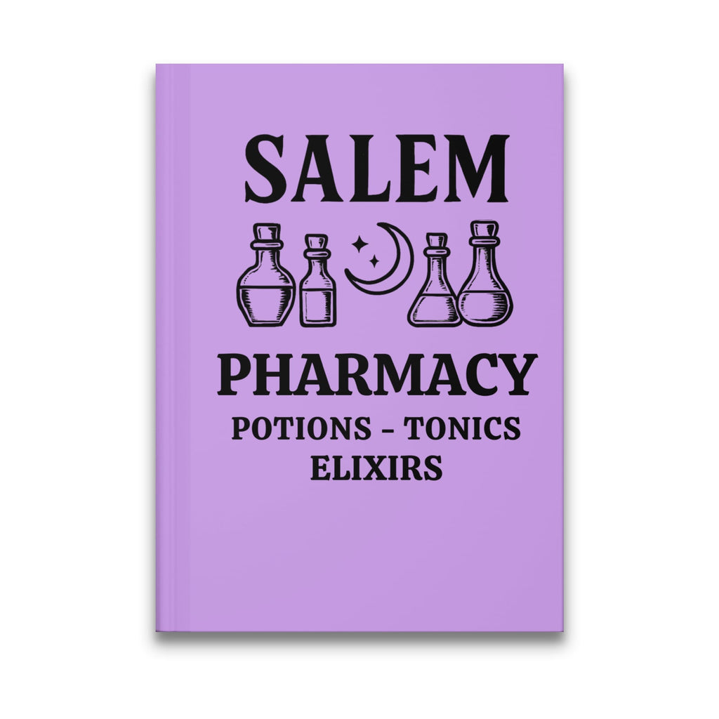 Salem Pharmacy potions, tonics, and elixirs book cover.