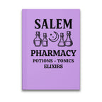 Salem Pharmacy potions, tonics, and elixirs book cover.