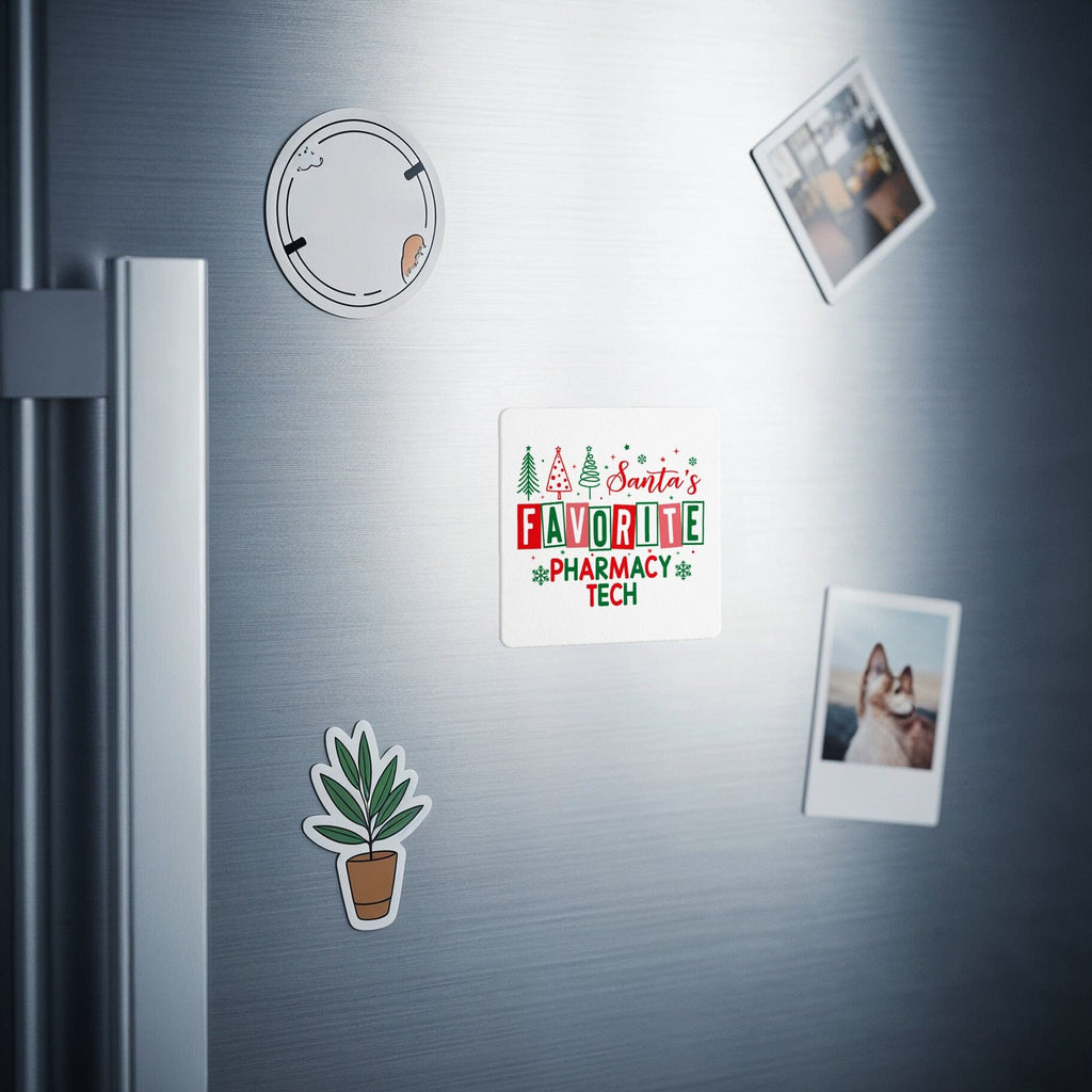 Santa's Favorite Pharmacy Tech Sticker for Refrigerators