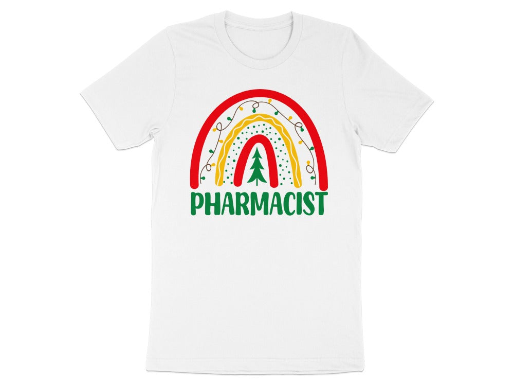 Christmas Rainbow Pharmacist Tee