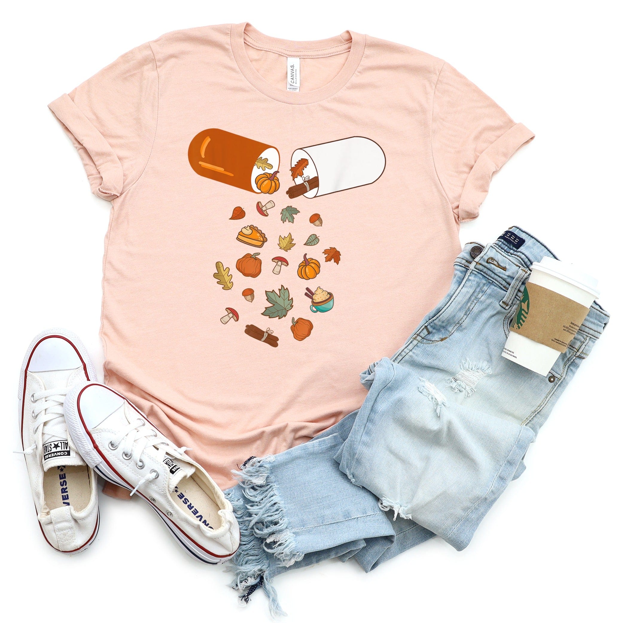 Cute Autumn Capsule Graphic Women's T-Shirt product type