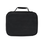 Black Insulated Lunch Box with Handle for Easy Carry