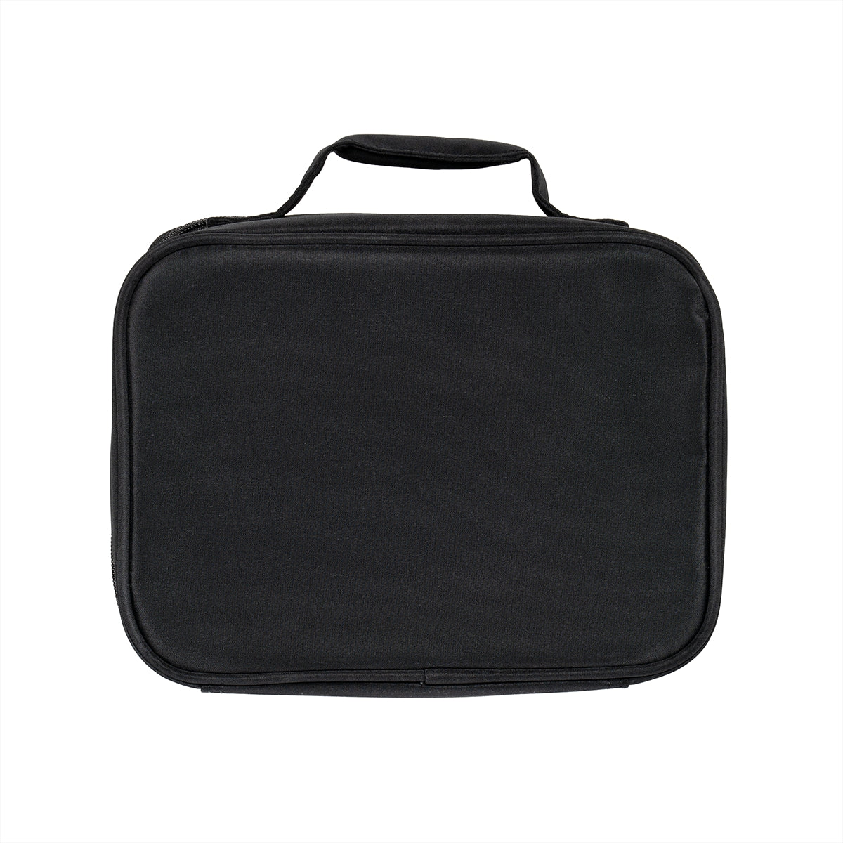 Black Insulated Lunch Box with Handle for Easy Carry