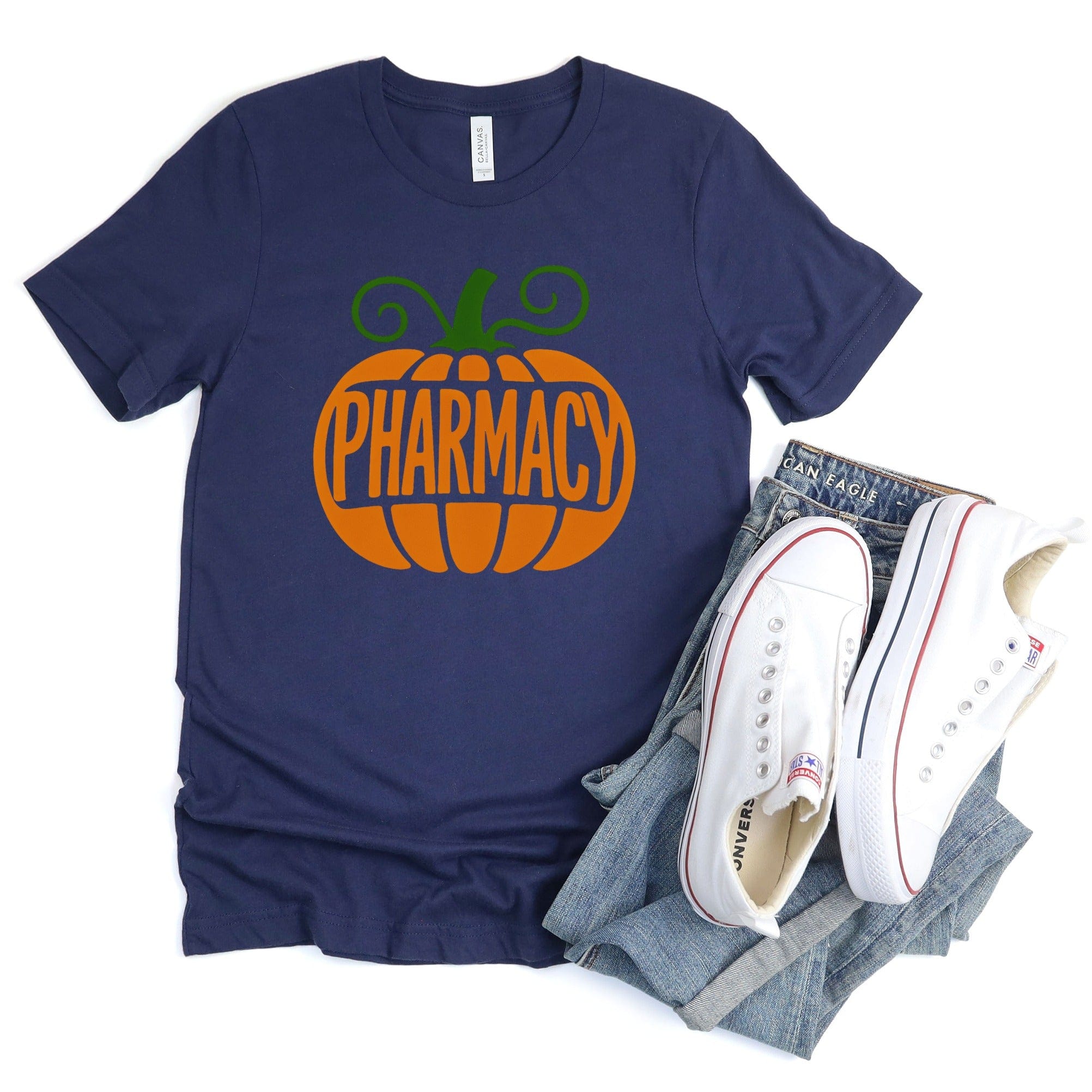 Pharmacy Pumpkin Halloween Themed T-Shirt product