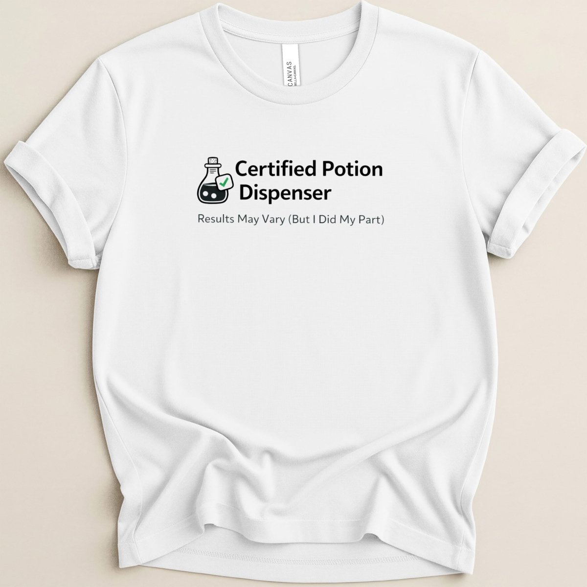 Certified Potion Dispenser Tee - Adverse Reactions
