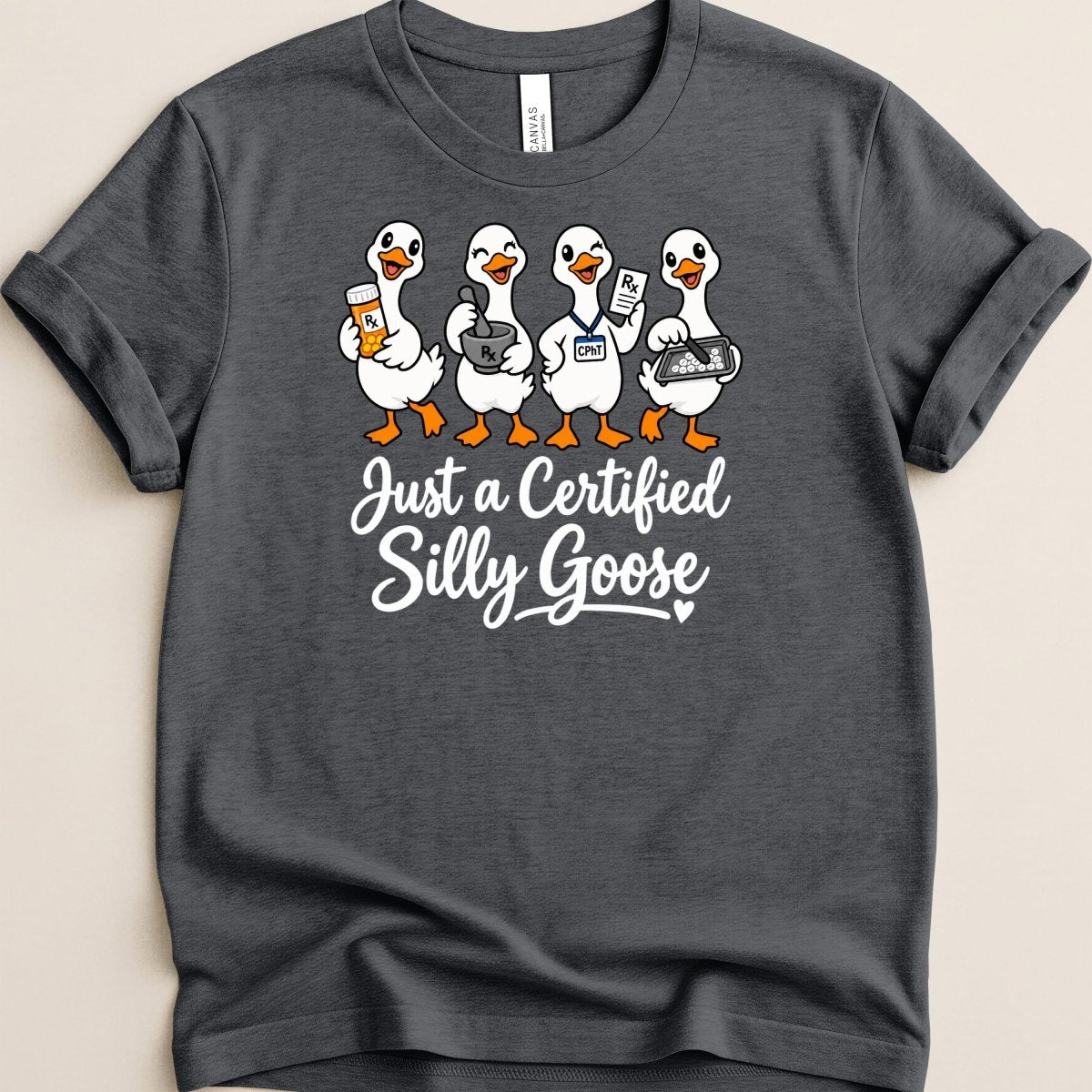 Certified Silly Goose CPhT Tee - Adverse Reactions