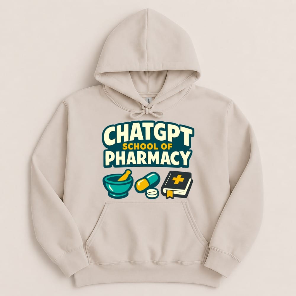 ChatGPT School of Pharmacy Sweatshirt & Hoodie - Adverse Reactions