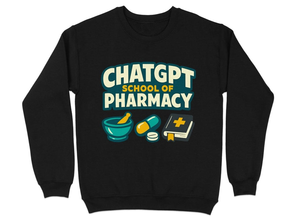 ChatGPT School of Pharmacy Sweatshirt & Hoodie - Adverse Reactions