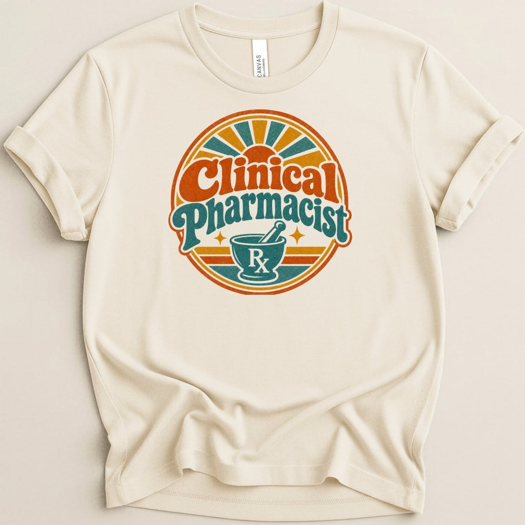 Clinical Pharmacist Retro Tee - Adverse Reactions