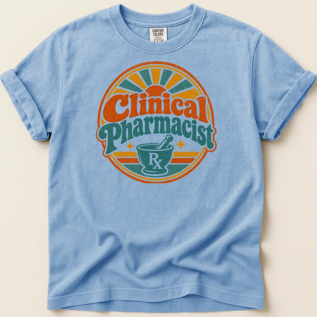 Clinical Pharmacist Retro Tee - Adverse Reactions